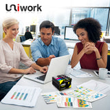 Uniwork Remanufactured Ink Cartridge Replacement for Epson 220 XL 220XL T220XL use for WorkForce WF-2750 WF-2760 WF-2630 WF-2650 WF-2660 XP-320 XP-420 Printer (2 Black 1 Cyan 1 Magenta 1 Yellow)