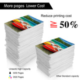 Uniwork Compatible Toner Cartridge Replacement for HP 202X 202A CF500X CF500A use with Laserjet Pro MFP M281fdw M254dw M281cdw M281 M281dw M280nw Toner Printer (Black, Cyan, Magenta, Yellow)