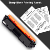 Uniwork Compatible Toner Cartridge Replacement for HP 17A CF217A use for Laserjet Pro M102w M130fw, Laserjet Pro MFP M130fw M130nw M130fn M130a Printer, 2 Black (with Chip)