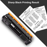 Uniwork Compatible Toner Cartridge Replacement for HP 48A CF248A use for Laserjet Pro M15w, Laserjet Pro M29w, MFP M28w, M28a, M29a M15a Printer, 2 Black