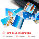 Uniwork Compatible Ink Cartridge Replacement for Canon 280 281 PGI-280 XXL CLI-281 XXL 280XXL 281XXL Ink Cartridges use with Pixma TS9120 TS8220 TS8120 Printer (6 Pack)