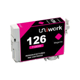 Uniwork Remanufactured Ink Cartridge Replacement for Epson 200 T200XL use for WF-2540 WF-2530 WF-2520 Expression Home XP-410 XP-400 XP-200 Printer (2Black 1Cyan 1 Magenta 1Yellow) 5 Pack