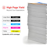 Uniwork Compatible Ink Cartridge Replacement for Canon PGI-280XXL CLI-281XXL PGI 280 XXL CLI 281 XXL use with Pixma TR8520 TS9120 TS6220 TS9520 TR7520 TS6120 TS9521C TS8120 TS8220 Printer (5 Pack)