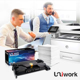 Uniwork 26A M426fdw Compatible Toner Cartridge Replacement for HP 26A CF226A 26X CF226X use for HP LaserJet Pro M402n M402dn M402dw, HP LaserJet Pro MFP M426fdw M426fdn M426dw Printer (1 Black)