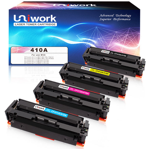 Cool Toner 410X Compatible Toner For HP Color LaserJet Pro M452dw, M477fd - 4-Pack, 6,500 Black / 5,000 Color Pages